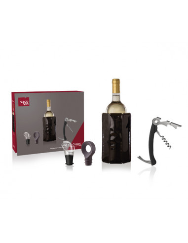 ESTUCHE VINO 4 PZ WINE CLASSIC