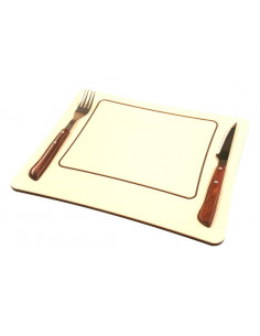 TABLA CARNE C/CUBIERTOS MADERA 2