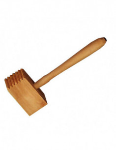 MAZA MADERA PICAR CARNE 2