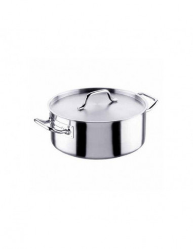 CACEROLA BAJA INOX VULCANO