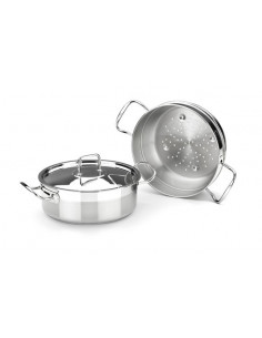 OLLA INOX COCINA VAPOR PROFES. 2