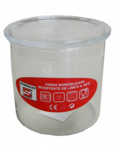 BOTE CRISTAL TAPA PLASTICO 2