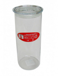 BOTE CRISTAL TAPA PLASTICO 2