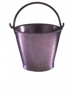 CUBO CONICO GALVANIZ ASA LISA 2