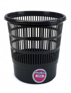 PAPELERA REJILLA NEGRA 2