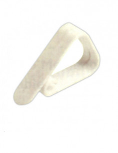 SUJETAMANTEL PLASTICO BLCO.4PZ 2