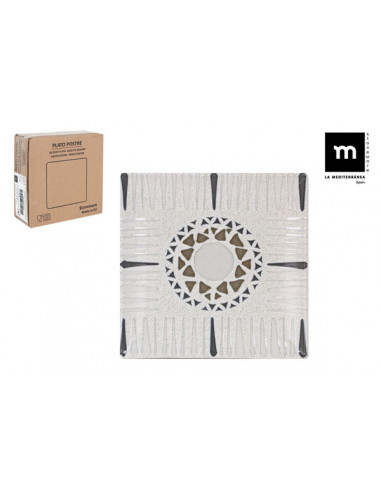 PLATO POSTRE STONEWARE B. ELIT