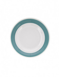 PLATO HONDO MELAMINA SELVA