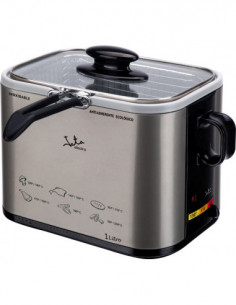 FREIDORA METALICA INOX 1,3L 2