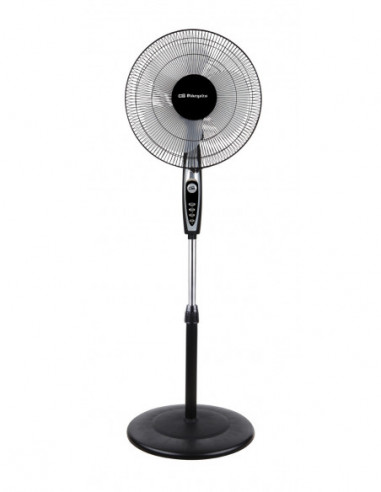 VENTILADOR PIE NEGRO 50 W