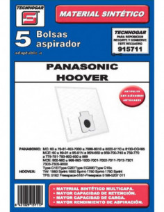 BOLSA ASPIRADOR 5 U. PANASONIC 2