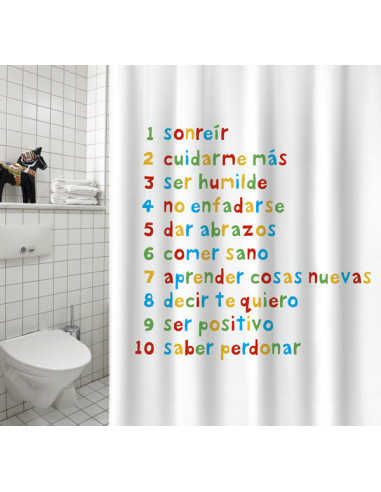 CORTINA BAÑO POLIESTER PROPOSI