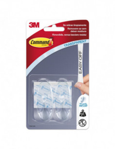 PERCHA ADHESIVA MDNA TRANS 2U 2