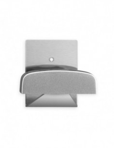 PERCHA ADHESIVA CROMO MATE 2