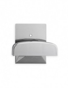 PERCHA ADHESIVA CROMO BL.3 2