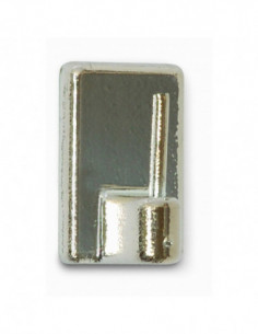 PERCHA ADH.VISILLOS INOX L.4 2