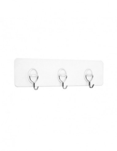 PERCHA ADHES REUTIZABLE 3 GANC