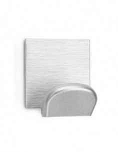 PERCHA ADHESIVA CROM/INOX BL.2 2