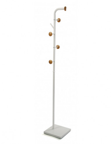 PERCHERO METAL BLANCO