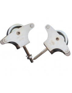 POLEA TENDEDOR INOX.TUERCA BL 2