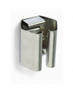 SUJETA ESCOBAS INOX BL.2 2