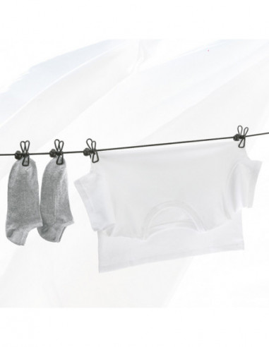 CUERDA ELASTICA 12 PINZAS