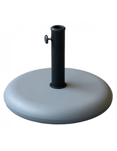 PIE PARASOL CEMENTO GRIS