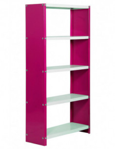 ESTANTERIA MET. FUCSIA 5 E.