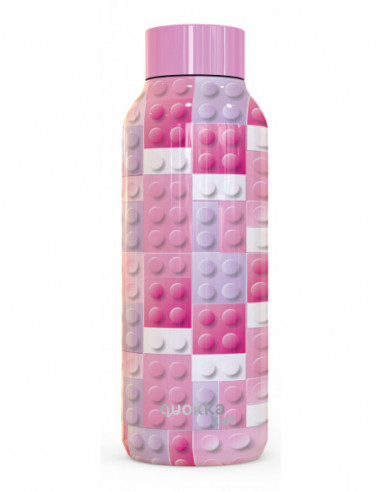 BOTELLA TERMO SOLID PINK BRICK