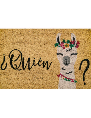 FELPUDO COCO BLANCO QUIEN LLAM