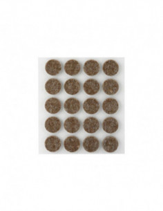 FIELTRO ADHESIVO MARRON 2