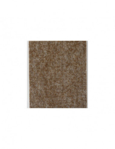 FIELTRO ADHESIVO MARRON