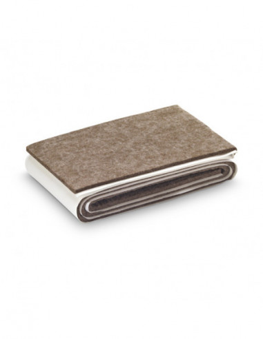 FIELTRO ADH. LANA MARRON 1 M