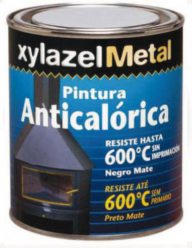 ANTICALORICO 600º NEGRO MATE