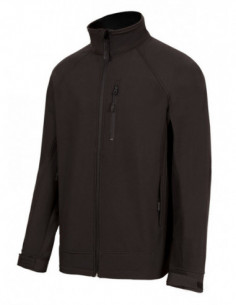 CHAQUETA SOFTSHELL NEGRA