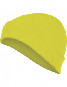 GORRO ACRILICO AMARILLO FLUOR