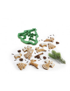 MOLDE CORTAPASTA NAVIDAD MULTI