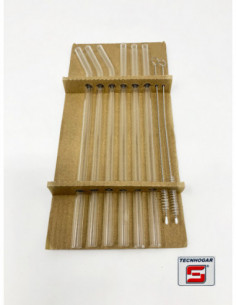 6 PAJITAS BOROSILICATO REUTILI