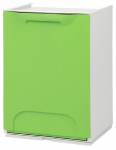 CUBO BASURA SELECTIVO VERDE