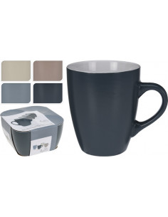 TAZON MUG PORCELANA SET-4