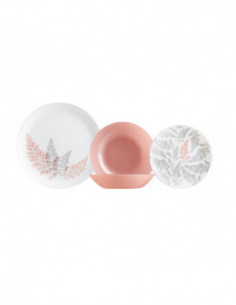 VAJILLA VIDRIO CYRUS BLUSH