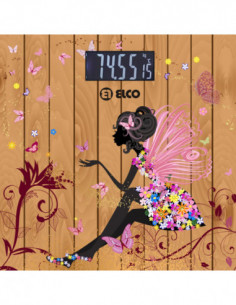 BASCULA BAÑO ELECTR. CRISTAL