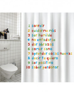 CORTINA BAÑO POLIESTER PROPOSI