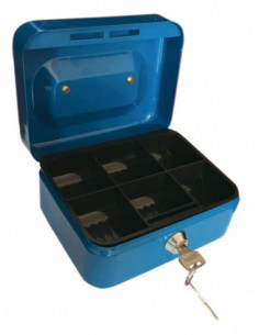 CAJA CAUDALES AZUL