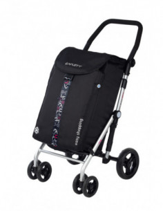 CARRO COMPRA 4R C/B.CONG.NEGRO