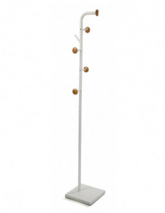 PERCHERO METAL BLANCO