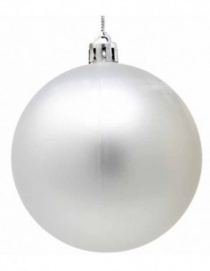 BOLA NAVIDAD PLATA MATE