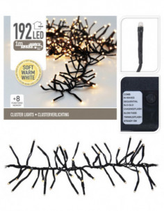 LUCES LEDS 192UDS 1,2M BLANCO 2