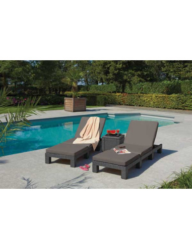 TUMBONA RATTAN DAYTONA GRAFITO