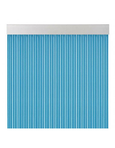 CORTINA CINTAS COLOR AZUL